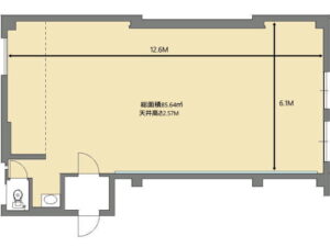 新小岩ビートステップスタジオの図面